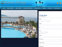 Tablet Screenshot of bodrumholidays.biz